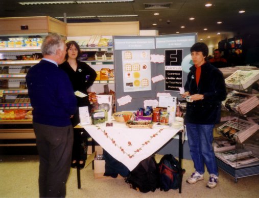 Fairtrade stall, Caldicot